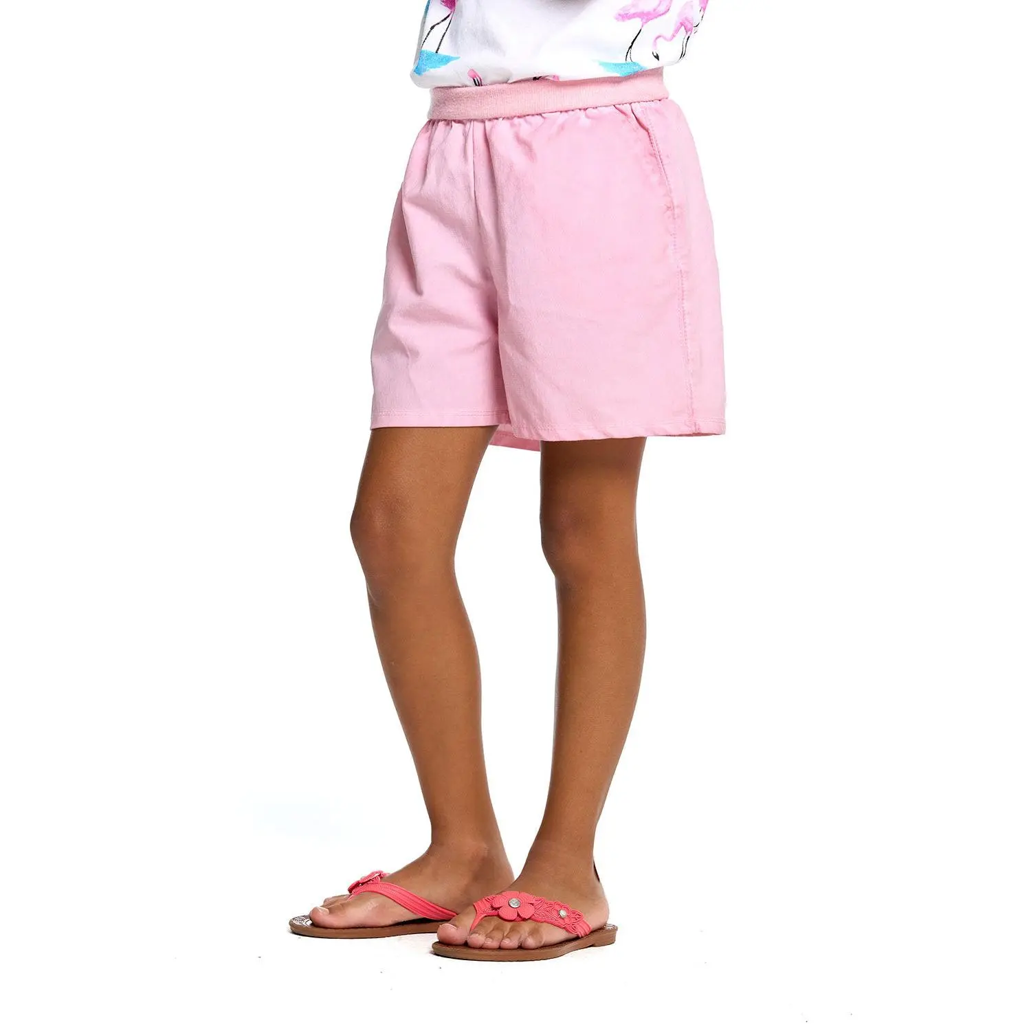 Chaser Heirloom Cotton Candy Flouncy Shorts