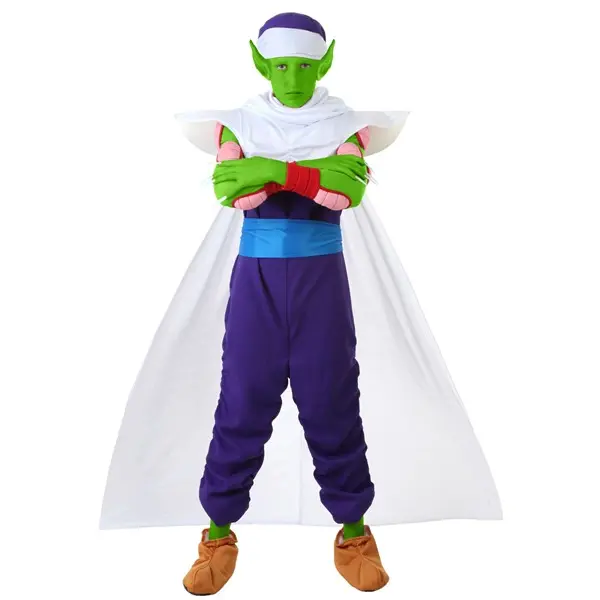 Dragon Ball Z Child Piccolo Costume, Polyester Clothes, Jumpsuits