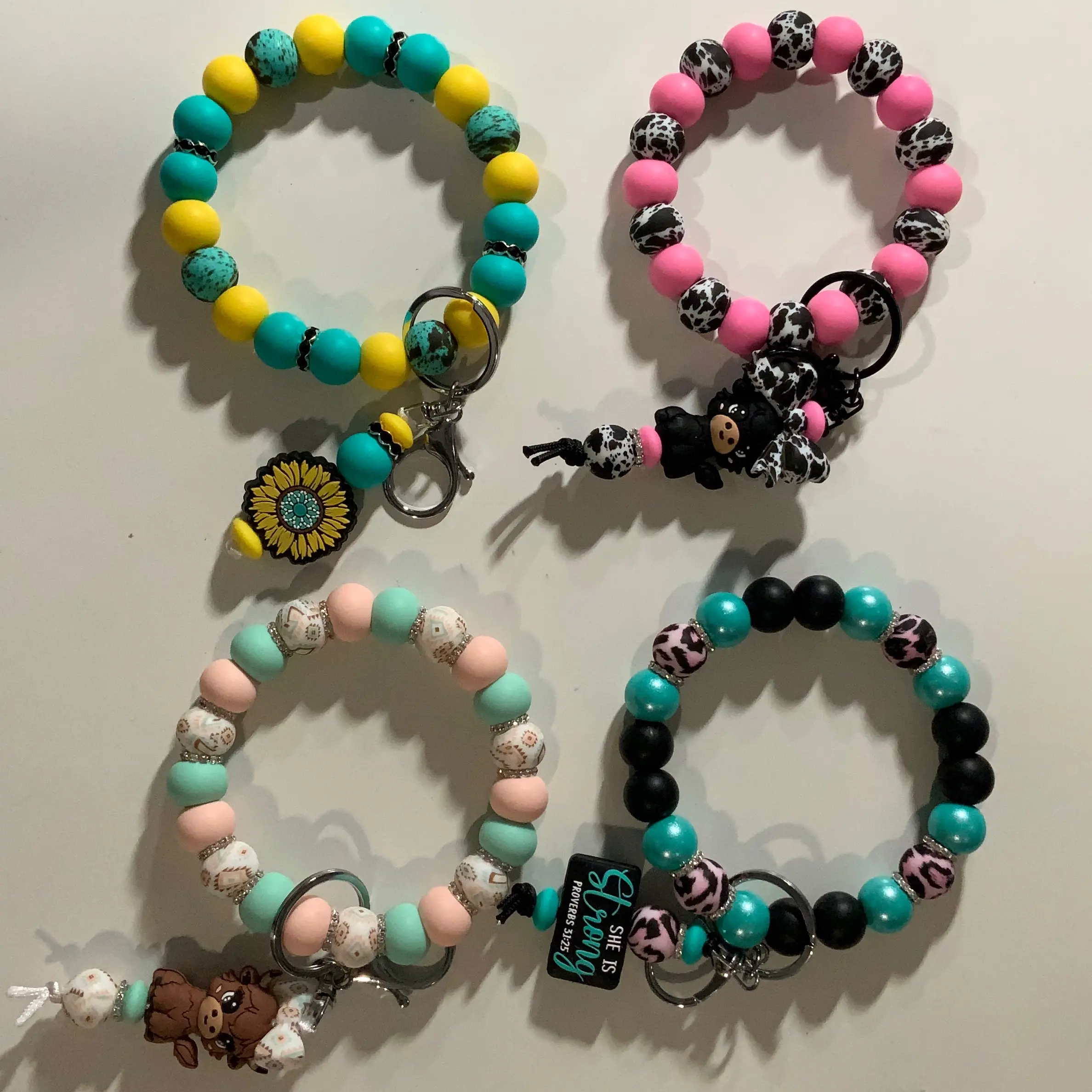 Beaded Wristlets Beaded Wristlets