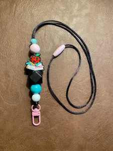 Teacher Themed Lanyard