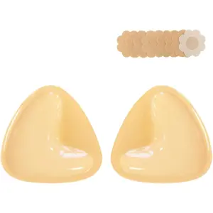 Ultra Boost Inserts Double-Sided Adhesive Pads Sticky Bikini Padding Inserts for Sports Bra Swimsuit