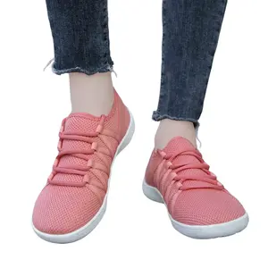 Women's Barefoot Style Zero Drop Non Slip Sneakers Wide Toe Box Slip On Low Top Casual Trainers for Beach Outdoor Running Walking Lightweight Flexible Comfort Fit Shoes
