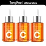 【BUY 1 GET 2 FREE】5X Vitamin C Face Serum (30ml Dropper), 5-in-1 Active VC+ Beauty Products, All Skin Types Face Care Products, Moisturizer for Brightening, Hydrating, Pore Care & Nourishing Facial Essence, Women's New Year Gift