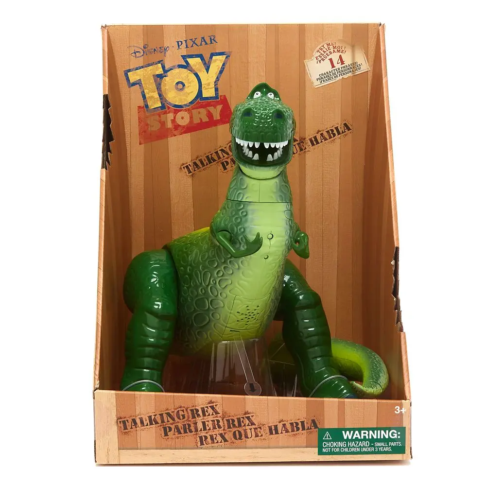 Disney Store Rex Interactive Talking Action Figure – Toy Story – 12 ...