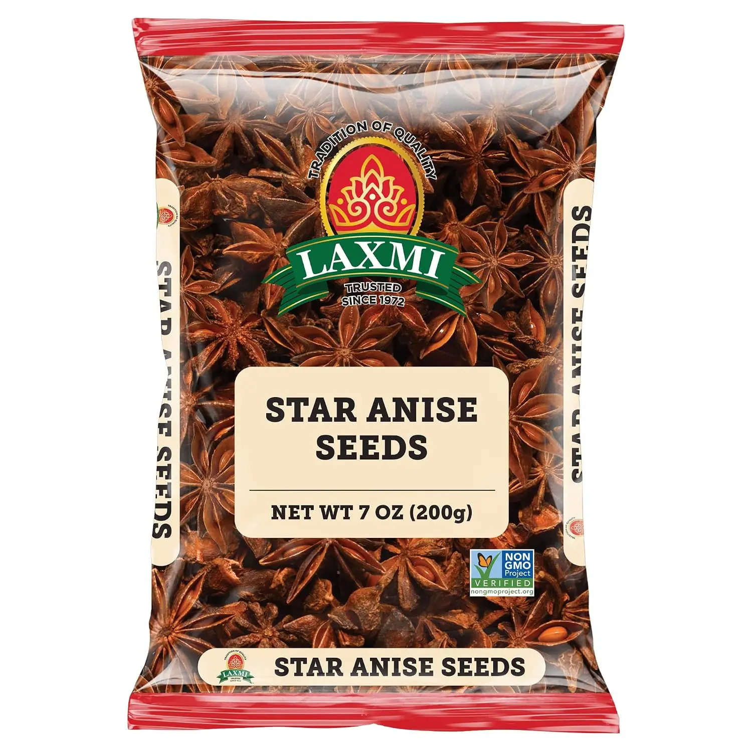 Laxmi All-Natural Gourmet Star Anise Seed - 7oz