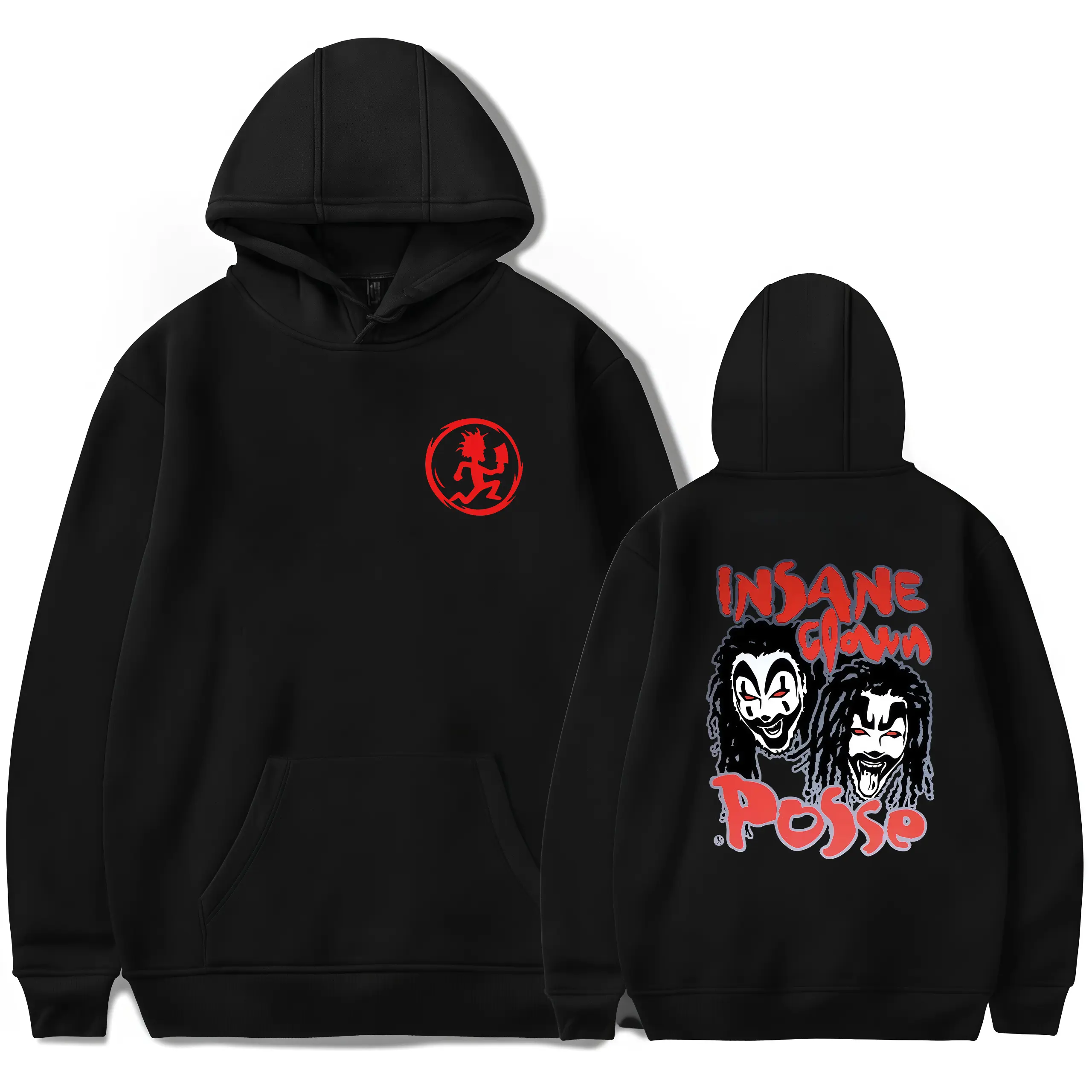 ICP Juggalo Nation Hoodie-26th Annual Gathering Tribute+Hallowicked 2026 Drop Horrorcore Streetwear for True Ninjas Back to School Fit Check&Halloween Essential Hatchetman Heavyweight Pullover for Concerts, Festivals, Daily Grind | Dark Carnival Aesthetic