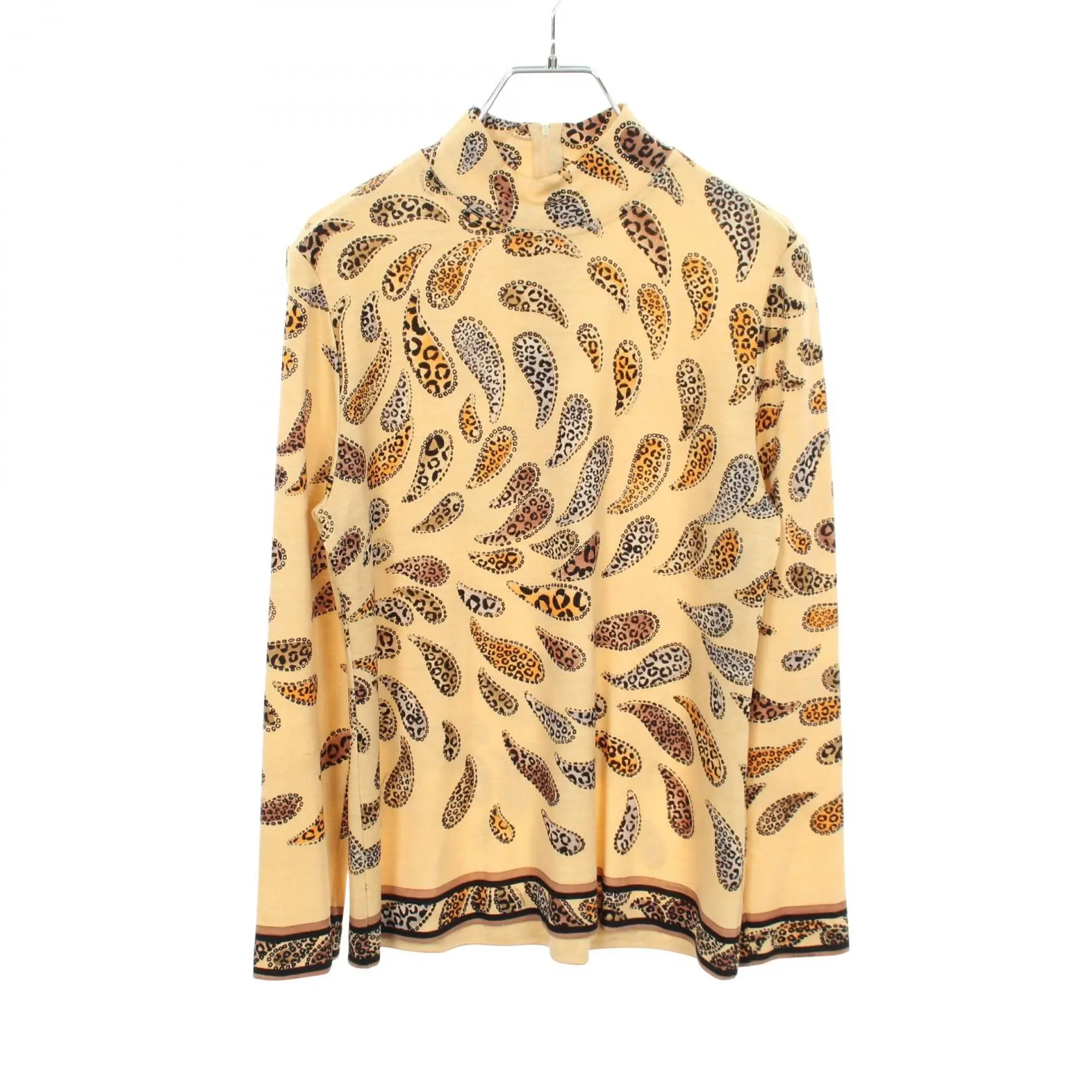Pre-owned Leonard Wool Small Leather Goods FASHION Leopard Top 2107262120800031139