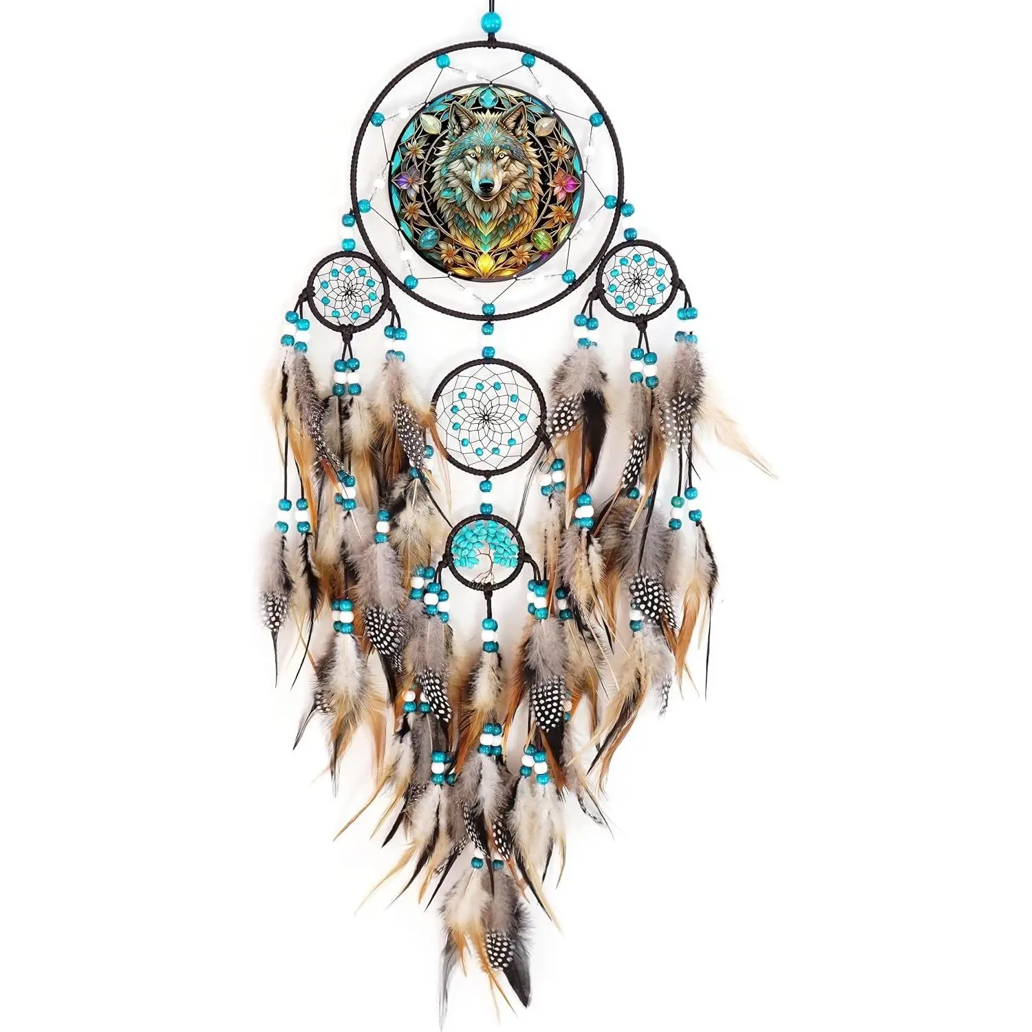 Large Dream Catcher for Adult Bedroom Wall Hanging Dreamcatcher for Teen Dorm Room Office Home Decor Ideal Festival Gift