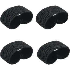 Elastic Belt Keepers Strap Organizers Belt Loop Stays Backpack Straps Holder Retainer Band for 1.5" Wide Belts/Straps