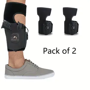 Tactical Ankle Holster, with Calf Strap Bag, Concealed Carry Pistol Holster, Suitable for a Variety of Models and Specifications