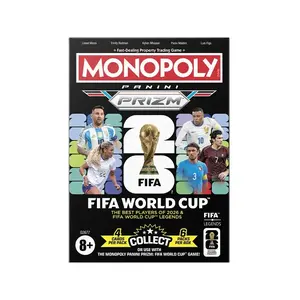X 2 (TWO) Packs of 2026 Panini Prizm Monopoly FIFA World Cup Soccer blaster