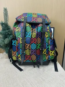 Pre-owned GUCCI Fantasia Collection Backpack – Date Code 8451 – Size 33cm x 43cm x 16cm