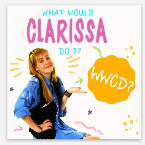 Clarissa Explains It All - WWCD Sticker- 3in x 3in Decor Decorative- Decal- Waterproof- Smooth- Locker- Binder- School Decor- Con -