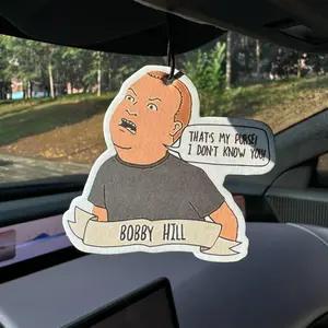 Cartoon Character Car Air Freshener, Car Rearview Mirror Hanging Aromatherapy Tablet, Multipurpose Car Decoration Accessories for Car, Home, Office, Car Interior Diffusers