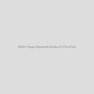 2026 Topps Baseball Series 1 Fat Pack