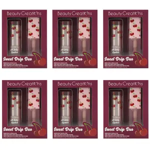Beauty Creations Sweet Drip Duo Cherry Ph Jelly Lipstick & Lip Oil - Wholesale 6 Units (SDD-2)