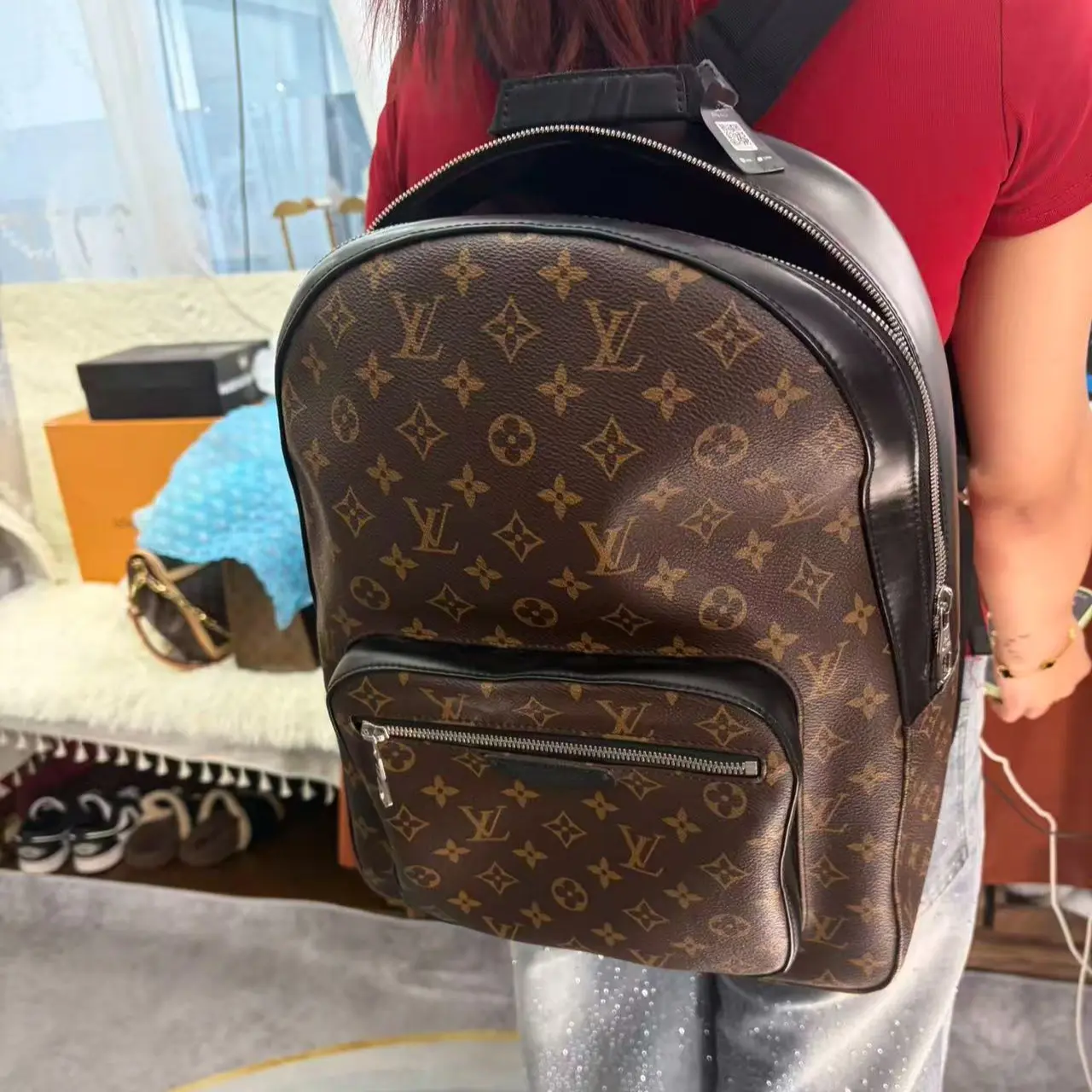 Pre-owned Louis Vuitton LouisVuitton backpack