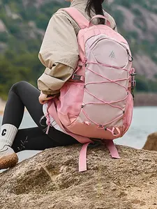 1pc  Women's backpack with large capacity and zipper closure, fashionable and versatile, suitable for daily travel, outdoor hiking, cycling and sports. Women's backpack, Trendy backpack
