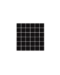 GLASS TILE DECORATIVE TRAY - Black Canvas