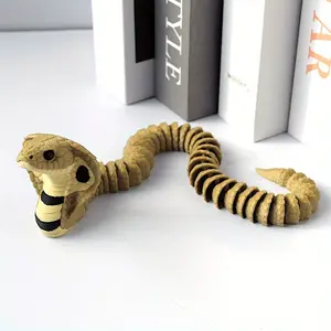 A vibrant cobra statue—perfect as a gift, home decor, office desk ornament, party favor, or collectible featuring a mythical creature. An ideal gift for birthdays, holidays, Christmas, and Halloween, as well as festive decorations.