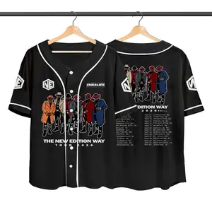 Personalized New Edition World Tour Baseball Jersey, The New Edition Way Tour 2026 Shirt, Gift For Fans Music Tour 2026