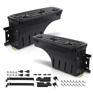 CROSSDESIGN Truck Bed Storage Box Fit For 99-07 Chevy Silverado & GMC Sierra 1500 2500 3500