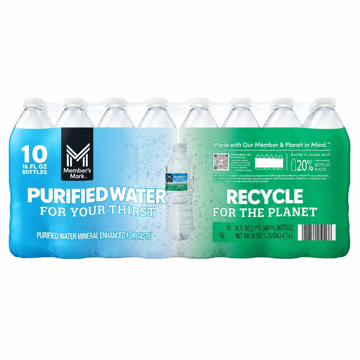 Member’s Mark Purified Bottled Water – 16.9 fl. oz., 10 Pack | Clean & Refreshing Hydration on the Go Member’s Mark Purified Bottled Water – 16.9 fl. oz., 10 Pack | Clean & Refreshing Hydration on the Go