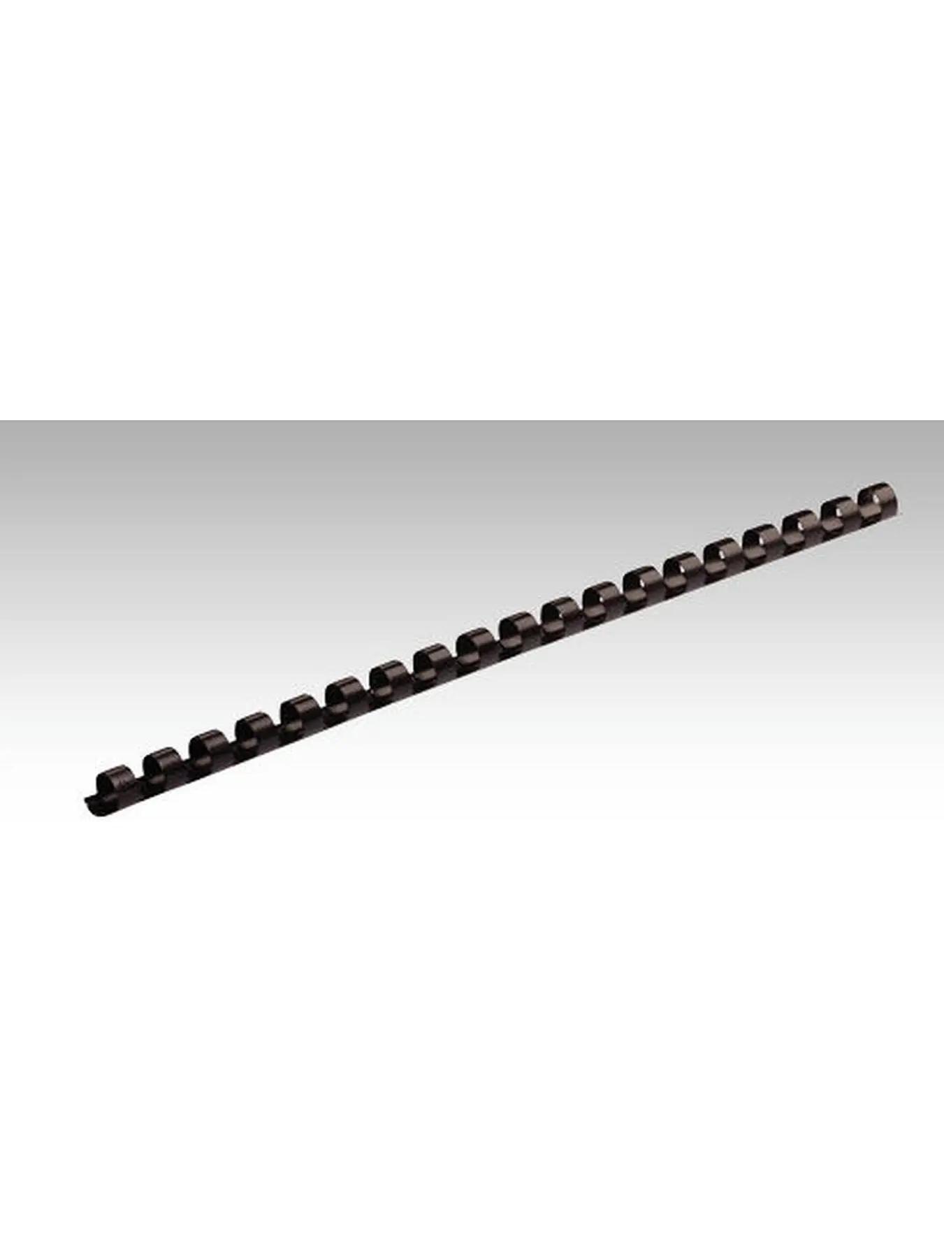 FE Plastic Comb Binding - Black - 5/16 inch - Pack of 100 - Durable Design