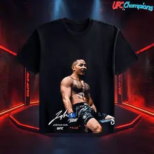 Joshua Van UFC 327 Miami Shirt, Fight Night MMA Tee, Flyweight Fighter Graphic Shirt, UFC Streetwear Apparel, Gym Wear Combat Sports, MMA Fan Gift