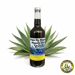 YUVI MAGUEY JUICE 1 LITER REINFORCED WITH 15 HERBS - JUGO DE MAGUEY YUVI 1 LITRO REFORZADO CON 15 HIERBAS