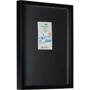 Shadow Box Display Frame with 2 Backgrounds and UV Protection, Multiple Sizes (16x20)