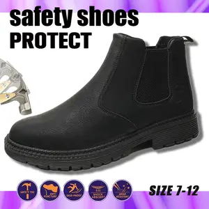 Firefighter Splash-proof Smash-proof Puncture-proof Breathable Safety Shoes Flame Retardant Footwear Boy