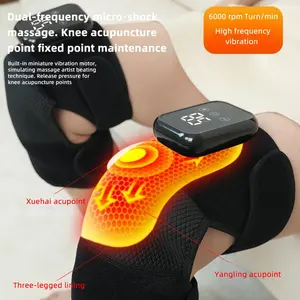 Multi-Functional Advanced Heating Massager with Heat and Vibration Functions, Smart Temperature Control, Relieves Knee Pain, Gift for Men and Women