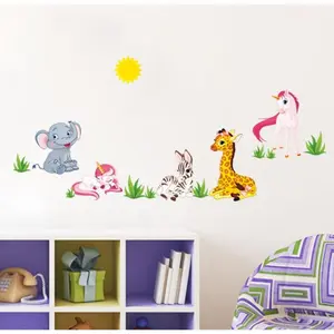 WAll art sticker Kids room animals