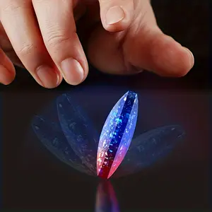Galaxy Starry Sky Rotating Gem Hair Clips, Stress Relief Desk Toy, Shiny Night Use, Perfect for Parties and Gatherings