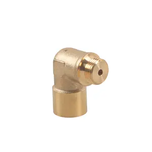 Car modification accessories connector sensor adapter brass elbow connector
