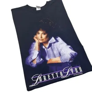 Vintage 90s Loretta Lynn Tour T-shirt - Classic Country Music Fan Apparel Tshirt