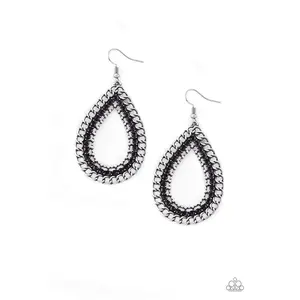 Mechanical Marvel Purple Earrings with Unique Design and Metallic Finish