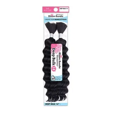 Deep Bulk 14'' Bloom Bundle Braiding Hair Mayde Beauty