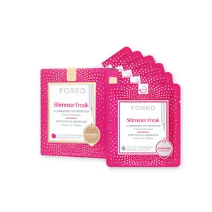 FOREO Shimmer Freak 2.0 UFO-Activated Mask – Hydrating Rose Water & Niacinamide – Refreshing Skincare for All Skin Types – 6-Pac