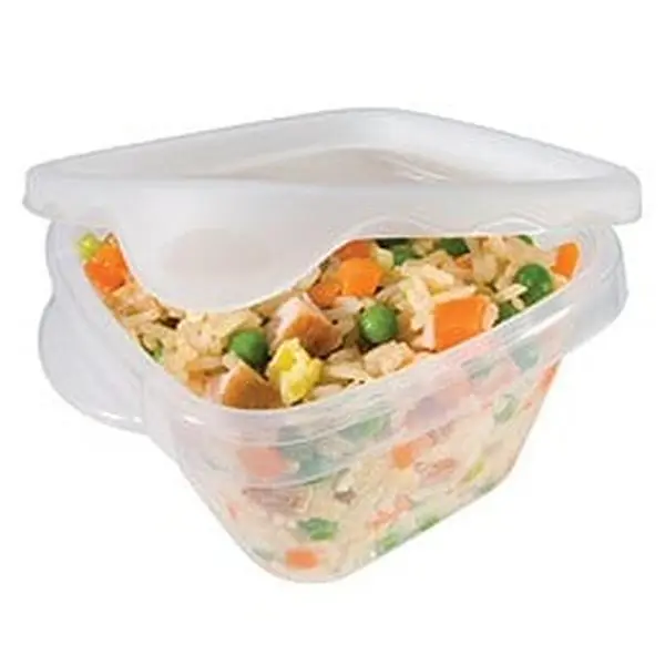 Rubbermaid 7H93RETCHL TakeAlongs Mini Deep Square Kitchen Preserving Containers (Pack of 8) with Click Seal, Leak-Proof, Multi-Piece Reusable Lids; Microwave-Safe, Kitchen Utensils Compatible Food Storage Solution