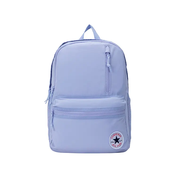 Converse Polyester Backpack, Blueberry Ice, Versatile Casual Large-Capacity Design for Everyday Use