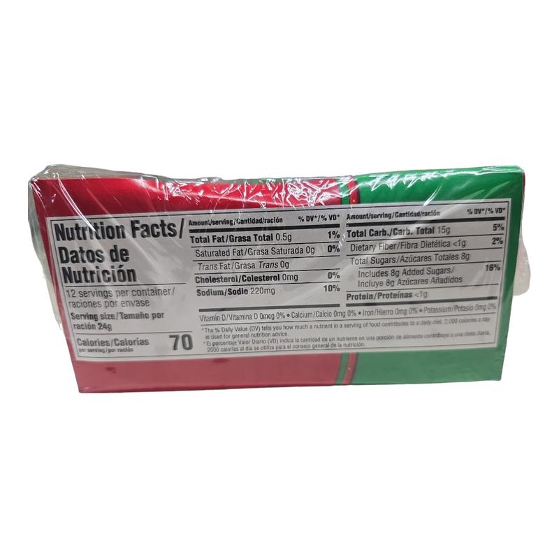 Lucas Skwinkles Watermelon Salsagheti Bonbon Snack 12ct Candy Variety Pack Fruit Flavored