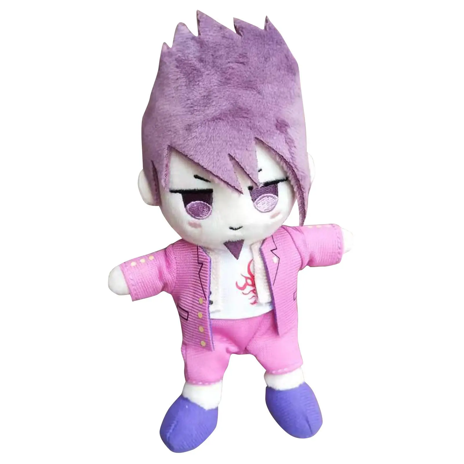 Anime Cute Cartoon Fabric Plush Doll Backpack Pendant Keychain - 9 Styles (Kokichi Oma, Kaito Momota, Harukawa Maki Included) - 20cm Soft Figure - Pillow, Car Interior Accessory, Home Decoration for Anime Fans, Birthday Gift