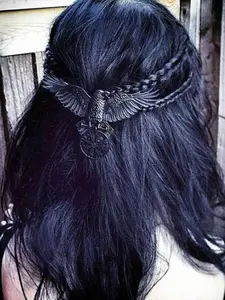 Vintage Eagle Decor Hair Clip Hair Claw, Fashionable Hair Accessories for Women & Girls, Minimalist Headwear Suitable for Thick Hair,  for Party, Daily Clothing Decor