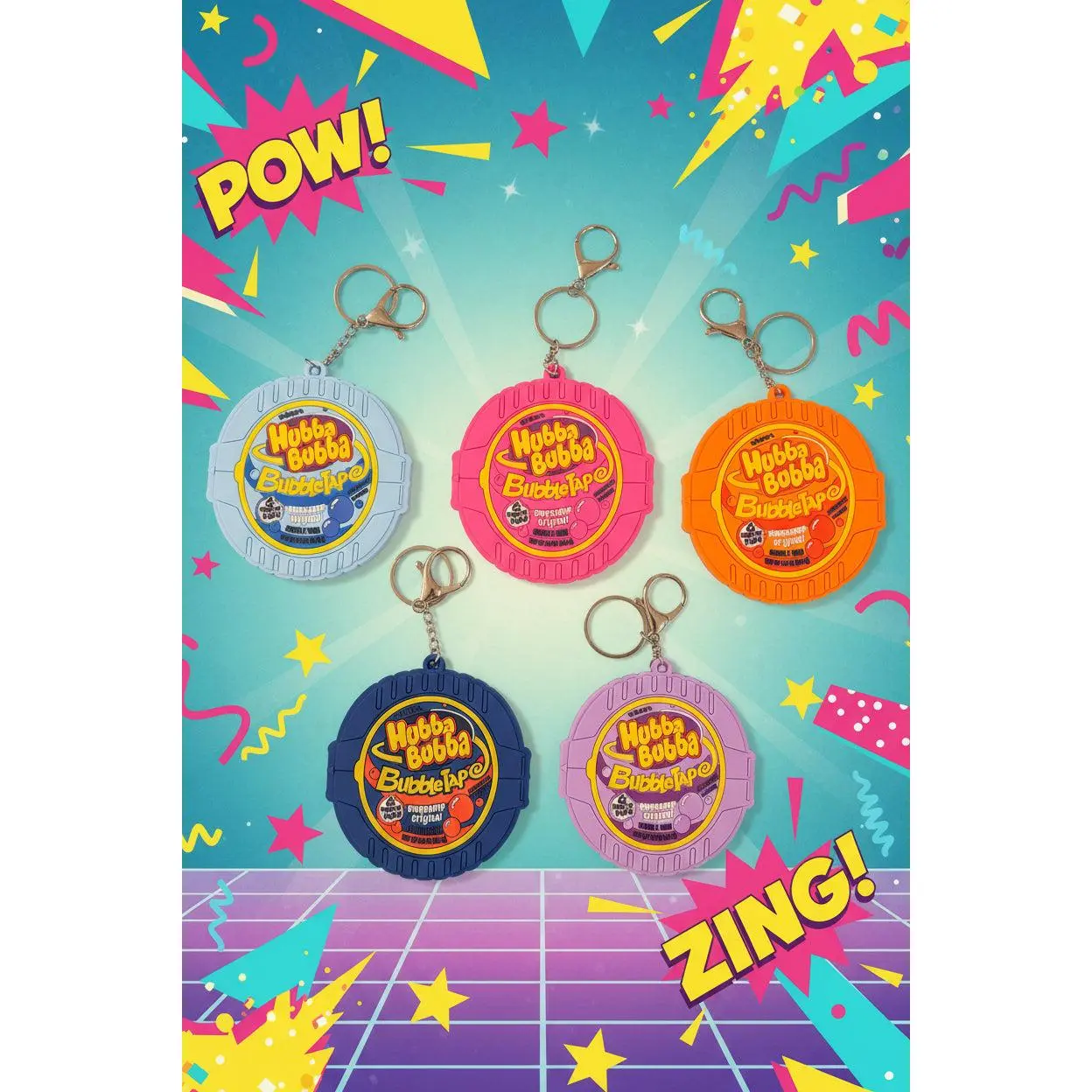 Bubba Bubble Tape Nostalgia Keychain & Bag Charm