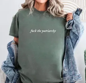 Fuck The Patriarchy Shirt, Feminist Apparel, Statement Tee, Casual Wear, Political Tee, Election, , ATWTMV T-shirt