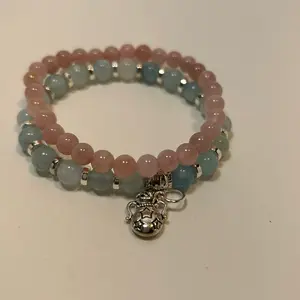 Aquarius powerful zodiac crystal bracelet set
