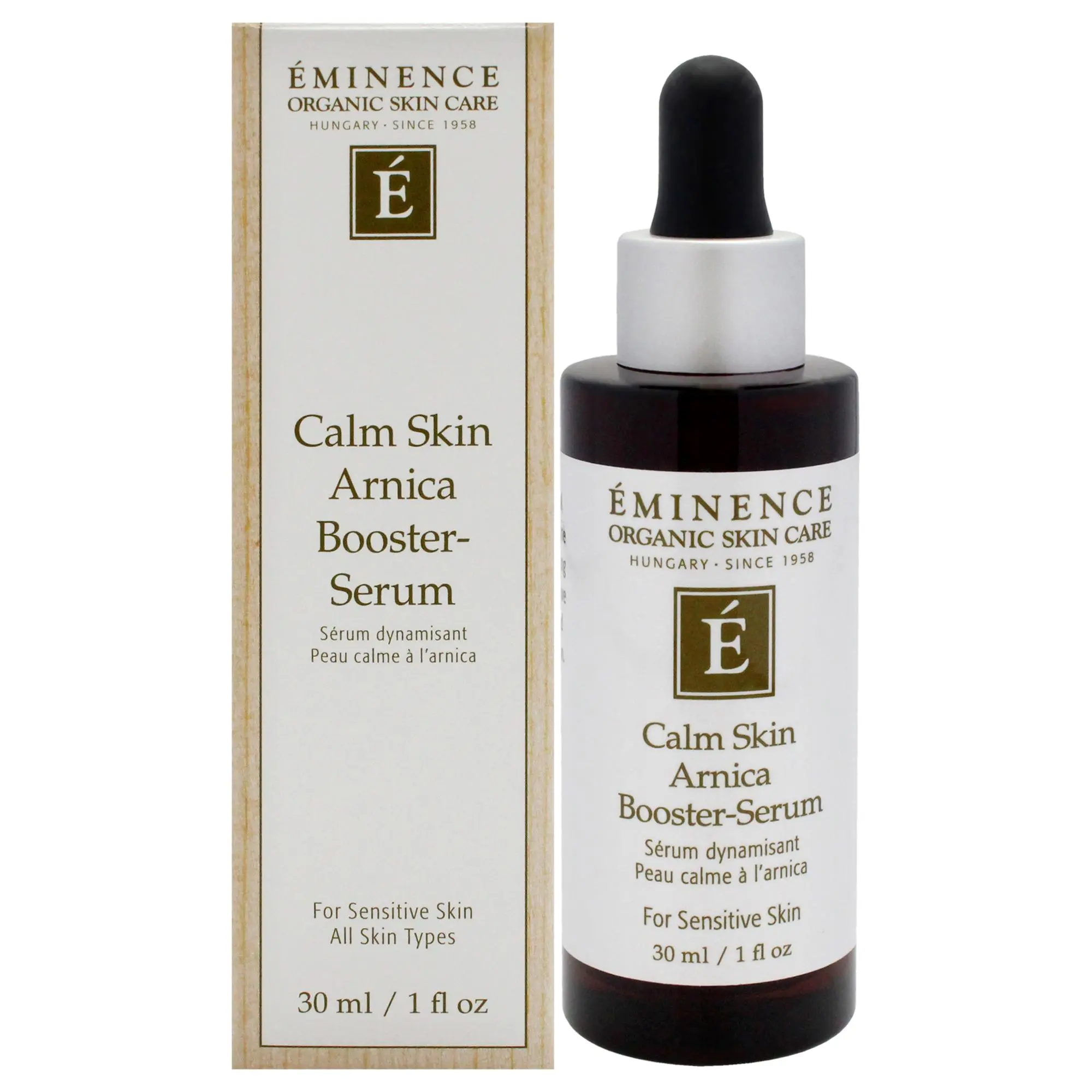 Eminence Calm Skin Arnica Booster Serum with Arnica Extract - Unisex Daily Facial Serum, 1 fl oz