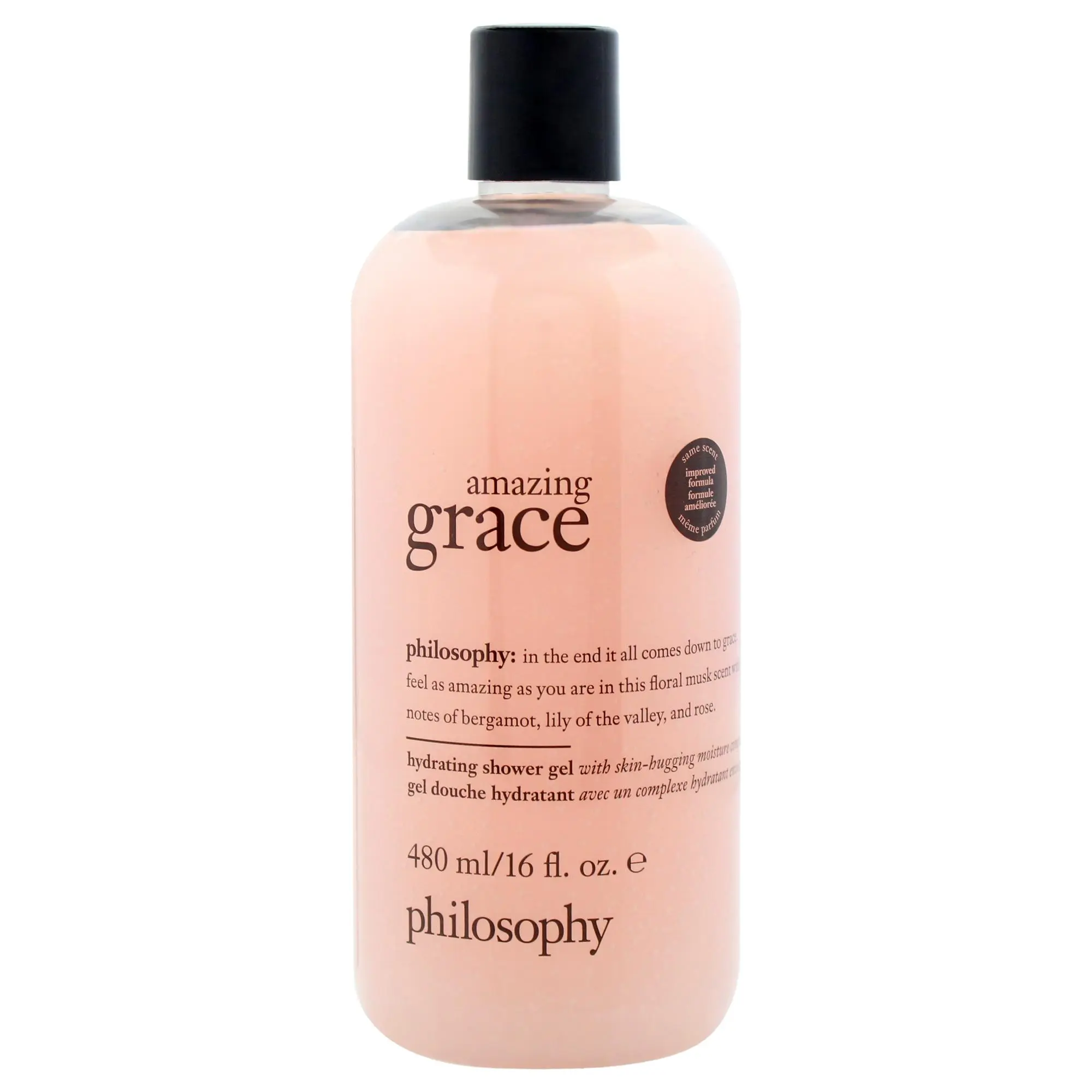 Philosophy Amazing Grace Hydrating Cleansing Daily Shower Gel, Unisex - 16 fl oz, Moisturizer